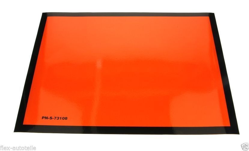 ADR Warntafel Warnschild Tafel Orange Aufkleber Gefahrgut Warnschild 30 x 40cm