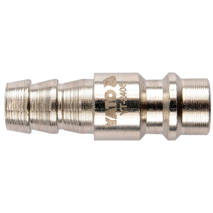 Schnellkupplung 1x Druckluft 3/8" / 8 mm Schlauch D-Buchse Außengewinde 40 mm