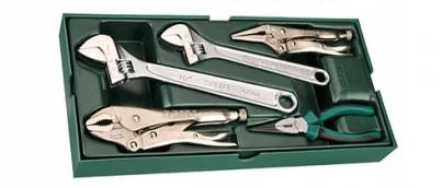 SATA workshop trolley 299Tlg tool trolley equipped with toolbox 7 drawers