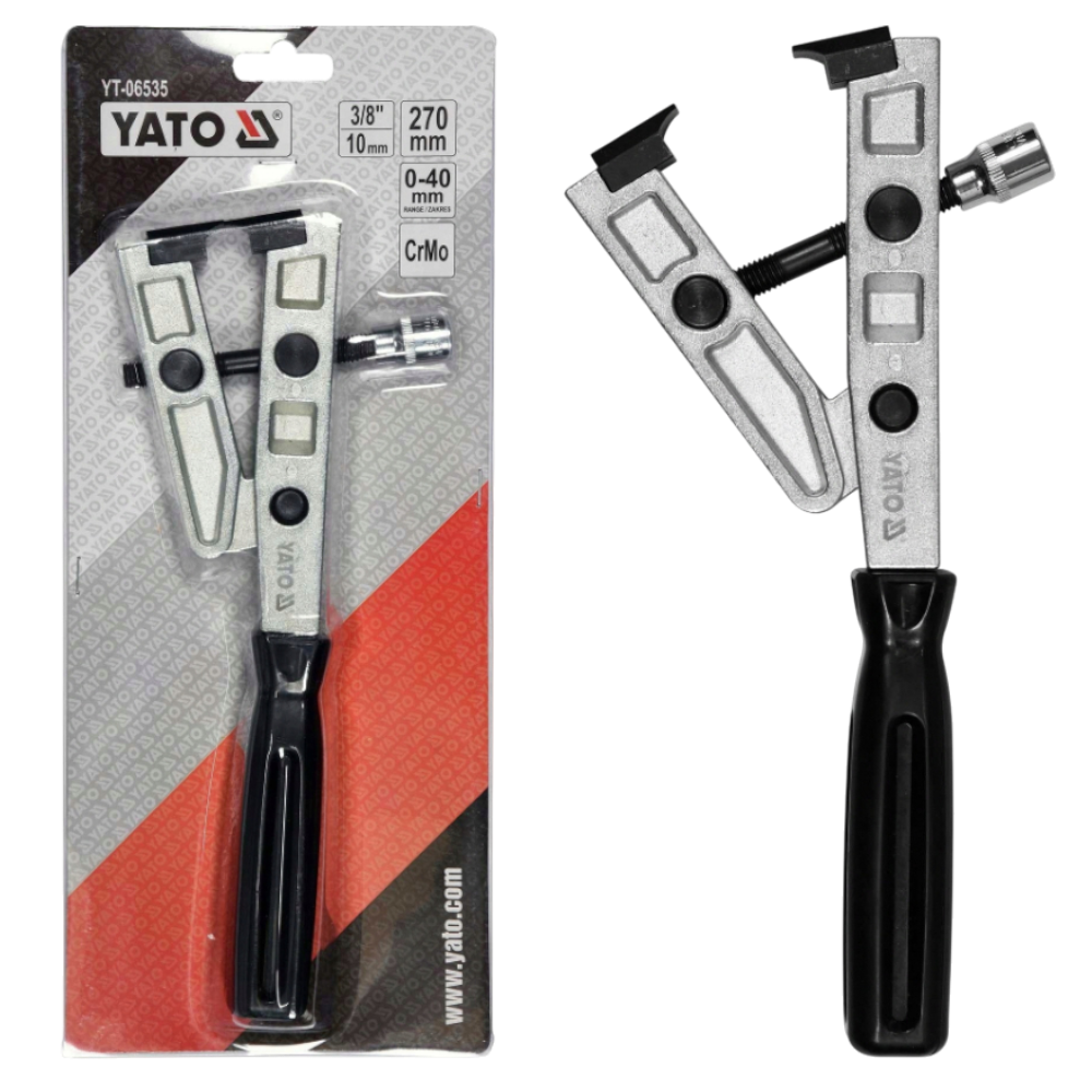 Zange Achsmanschetten Gelenkmanschetten-Schelle 270mm CrMo-Stahl  3/8" 0-40 mm