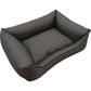 Hundebett Hundekorb Hundekissen Hundesofa Liegeplatz Polyester Korb Gr. S Grau