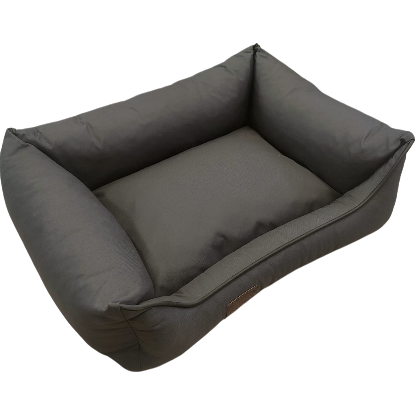 Hundebett Hundekorb Hundekissen Hundesofa Liegeplatz Polyester Korb Gr. S Grau