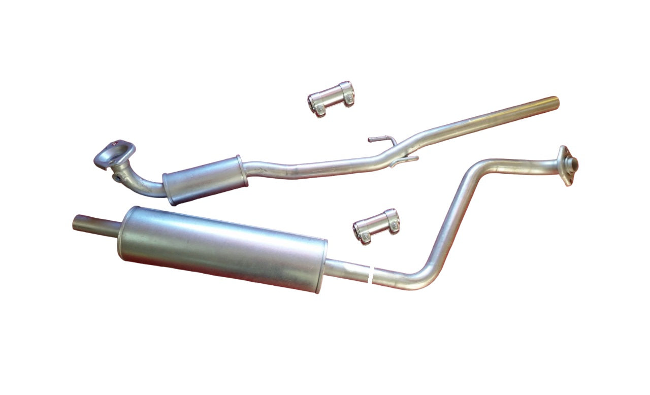 Exhaust middle sound silencer mid -powder powers for Toyota yaris 1.3