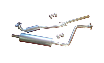 Auspuff mitte Mittelschalldämpfer Mitteltopf Vorschalldämpfer Toyota Yaris 1,3