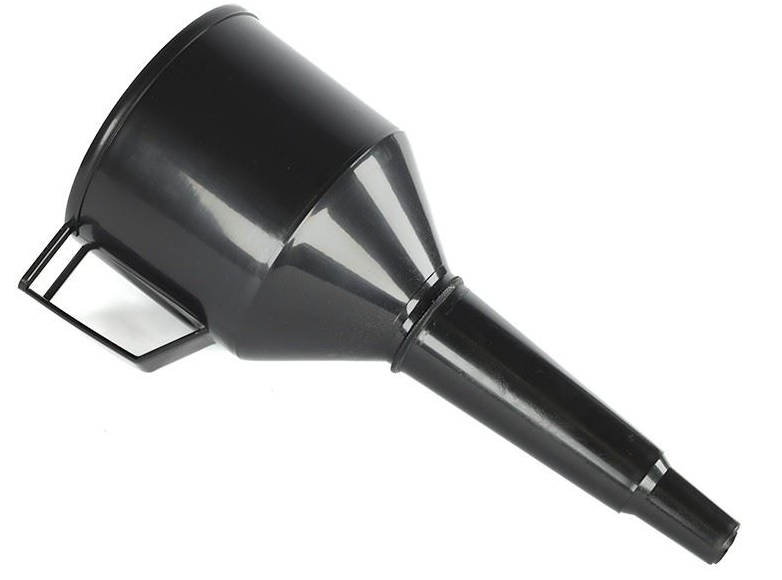 Trichter Einfülltrichter Frostschutz Benzin Wasser Öl Diesel Ø 12cm mit Sieb