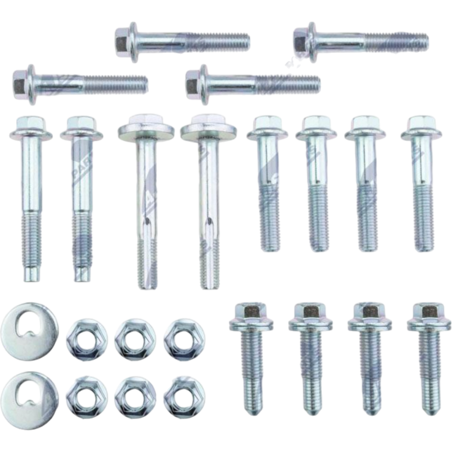 Hinterachsschrauben Set Sturzkorrekturschraube für Ford Focus C-Max