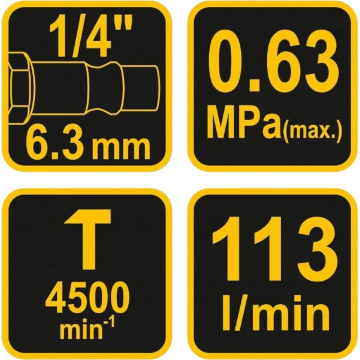 Meißelhammer Set Druckluftmeißel Satz Abbruchhammer Schlaghammer KFZ Pneumatisch
