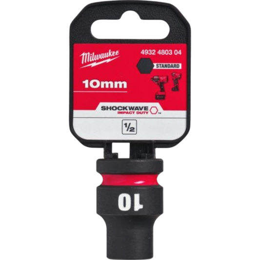 Milwaukee Schlagnuss 10 mm 1/2" f Schlagschrauber Sechskant Stecknuss Kraftnuss