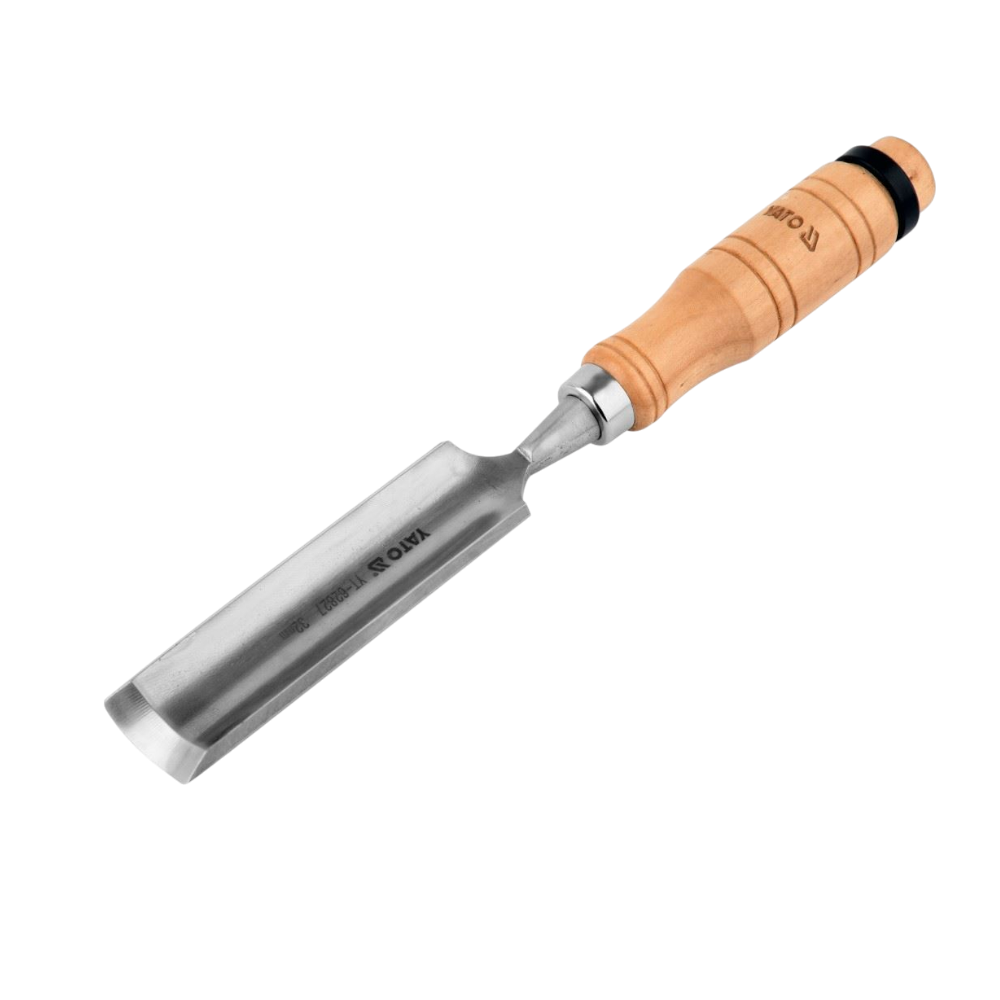 Holzmeißel halbrund Stechbeitel Meißel handkreisförmig 32mm #55 Holzgriff