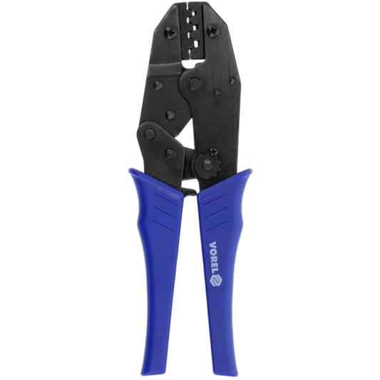 Crimpzange 220mm Quetschverbinder Kabelschuhe Aderendhülsen PressZange 0,5-2,5