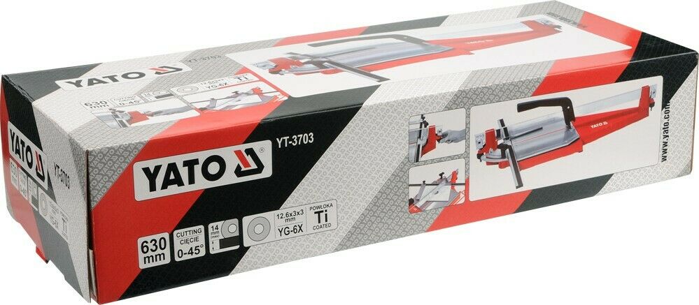Yato YT-3703 Fliesenschneider Fliesentrenner Fliesen Schneider 630MM