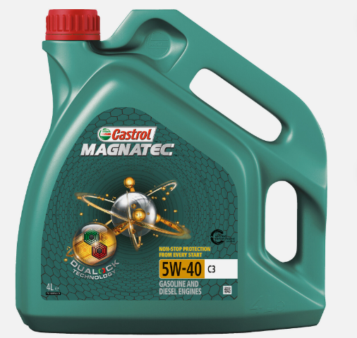 Castrol 5W-40 Magnatec C3 4L Motoröl für BMW Mercedes Renaul Mini Fiat Longlife