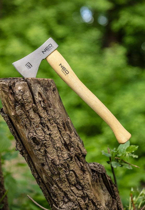 Freizeitbeil Axt 400g Holster Eschenstiel Camping Zelten Lagerfeuer Mini Outdoor