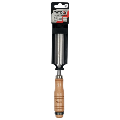 Holzmeißel halbrund Stechbeitel Meißel handkreisförmig 25mm #55 Holzgriff