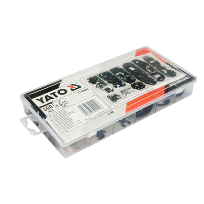 E-Typ Sicherungsringe Sortiment 300tlg Sprengring 1,5-22 mm Seegerring