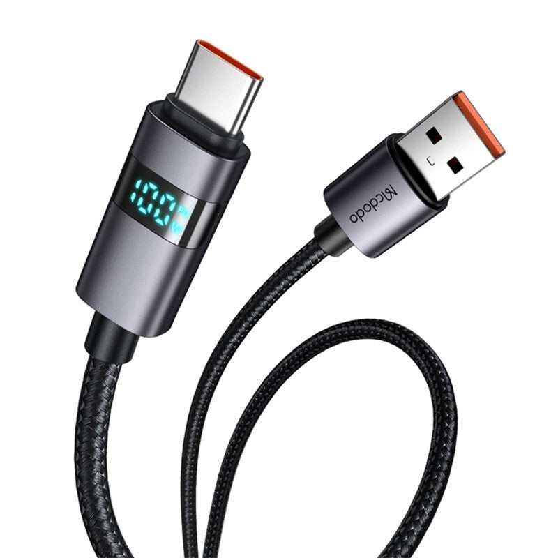 USB-C Schnellladekabel Datenübertragungskabel 6A 100W 1.2m für Samsung Handy