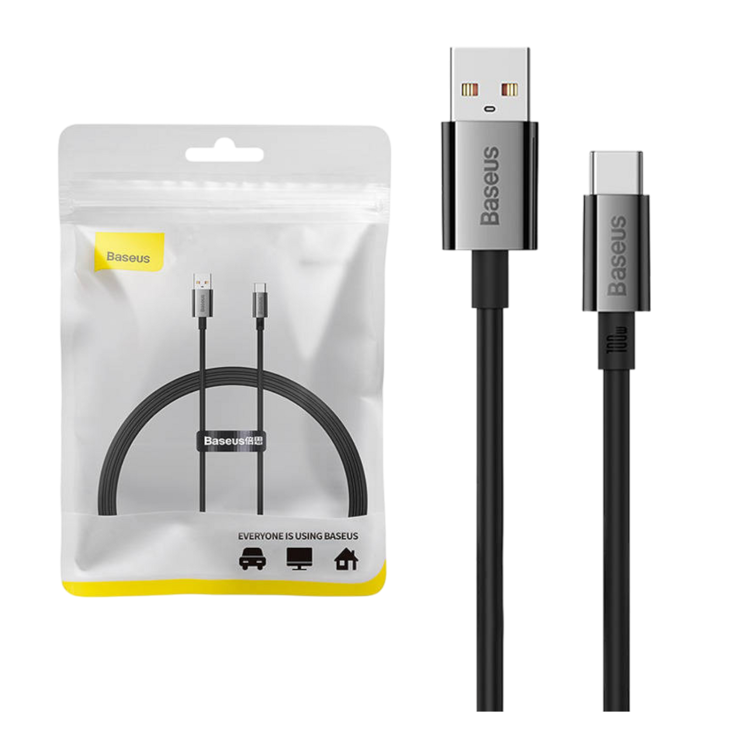 USB zu USB-C Kabel Ladekabel Datenübertragungskabel 100W 480 Mbps 1m Handykabel