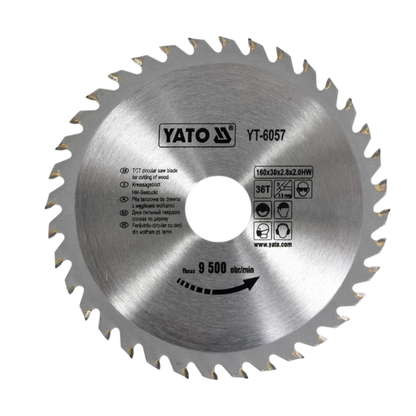 Kreissägeblatt Holzsäge 160x30x2,8x2mm 36T TCT Sägeblatt Scheibe 9500min1