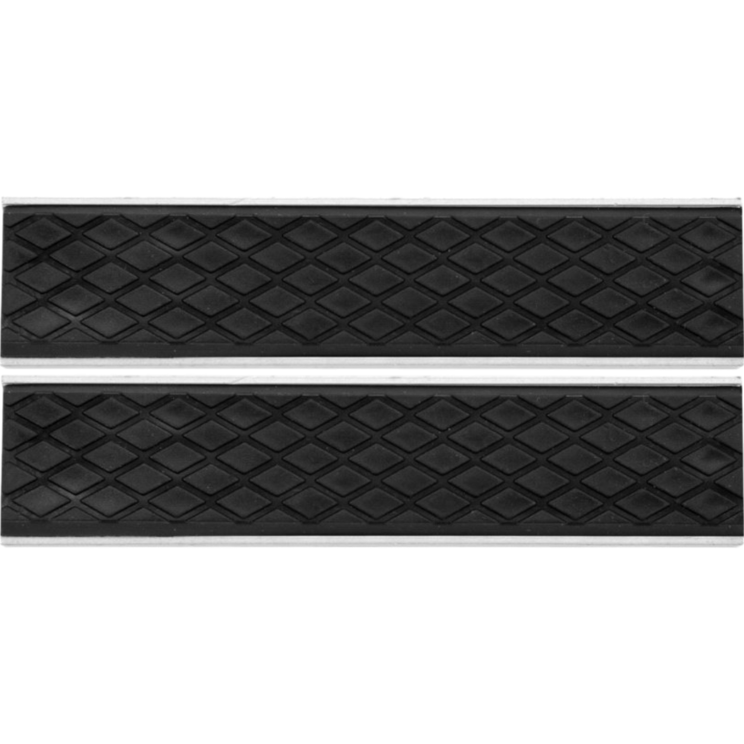 magnetische Schraubstockschutzbacken Gummi Belag 125x30 mm Aluminium Spannbacken