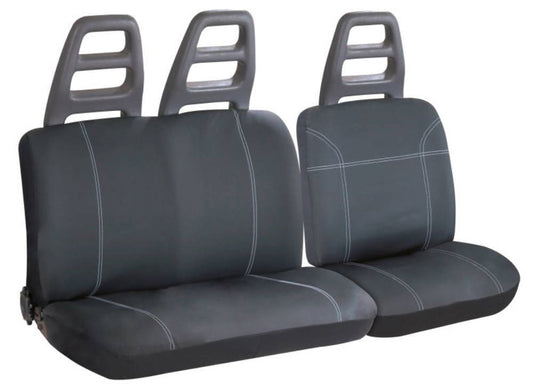 Seat covers Driver co -driver double seating bank Movano Master Jumper Jumpy Ducato LT