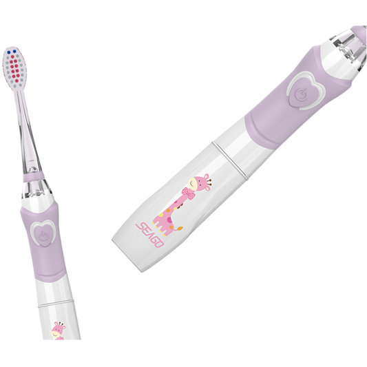 Kinder Schallzahnbürste Elektrische Zahnbürste AAA Batteriebetrieb Wasserdicht