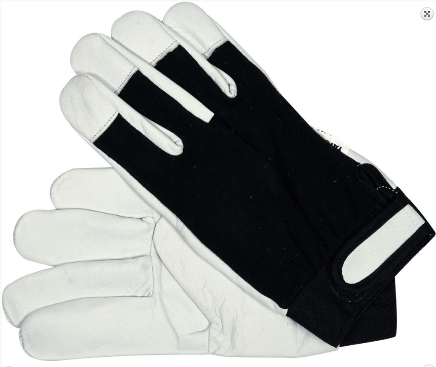 Arbeitshandschuhe Gr 10 XL Montagehandschuhe Schutzhandschuhe Leder dick fest