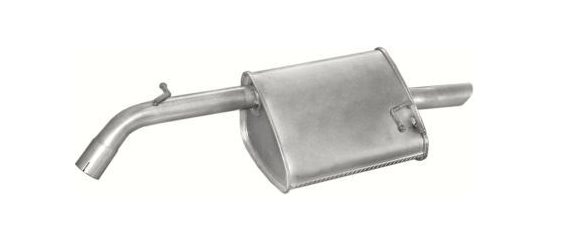 Endschalldämpfer Endtopf Auspuff Auspuffanlage für Daewoo Nubira 2.0 16V ab 1997