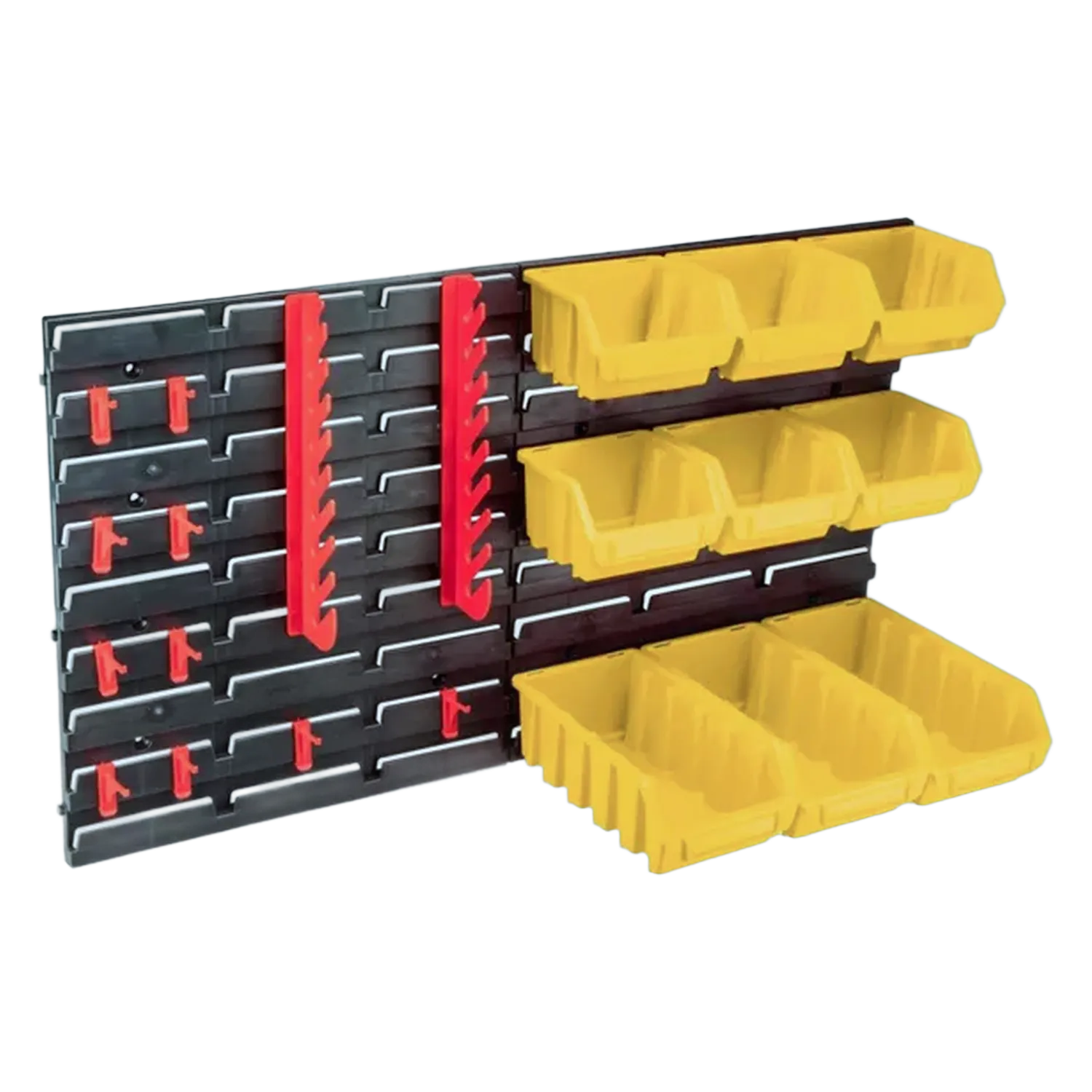 Werkzeugwand Wandregal Halterung Fächer Lochwand Stapelboxen 34,5x38,5x10cm