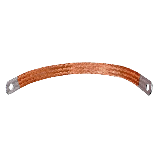 Masseband Batterie Polklemme Minuspol Kupferband Band anschraubbar 30cm 20mm
