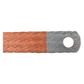 Masseband Batterie Polklemme Minuspol Kupferband Band anschraubbar 30cm 20mm