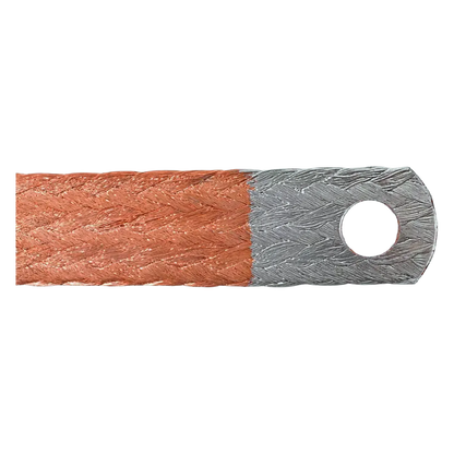 Masseband Batterie Polklemme Minuspol Kupferband Band anschraubbar 30cm 20mm