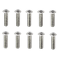 10x M5x20 Schraube Inbuss Clip Verkleidung Radhausschale Unterboden Karroserie