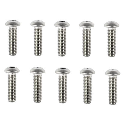 10x M5x20 Schraube Inbuss Clip Verkleidung Radhausschale Unterboden Karroserie