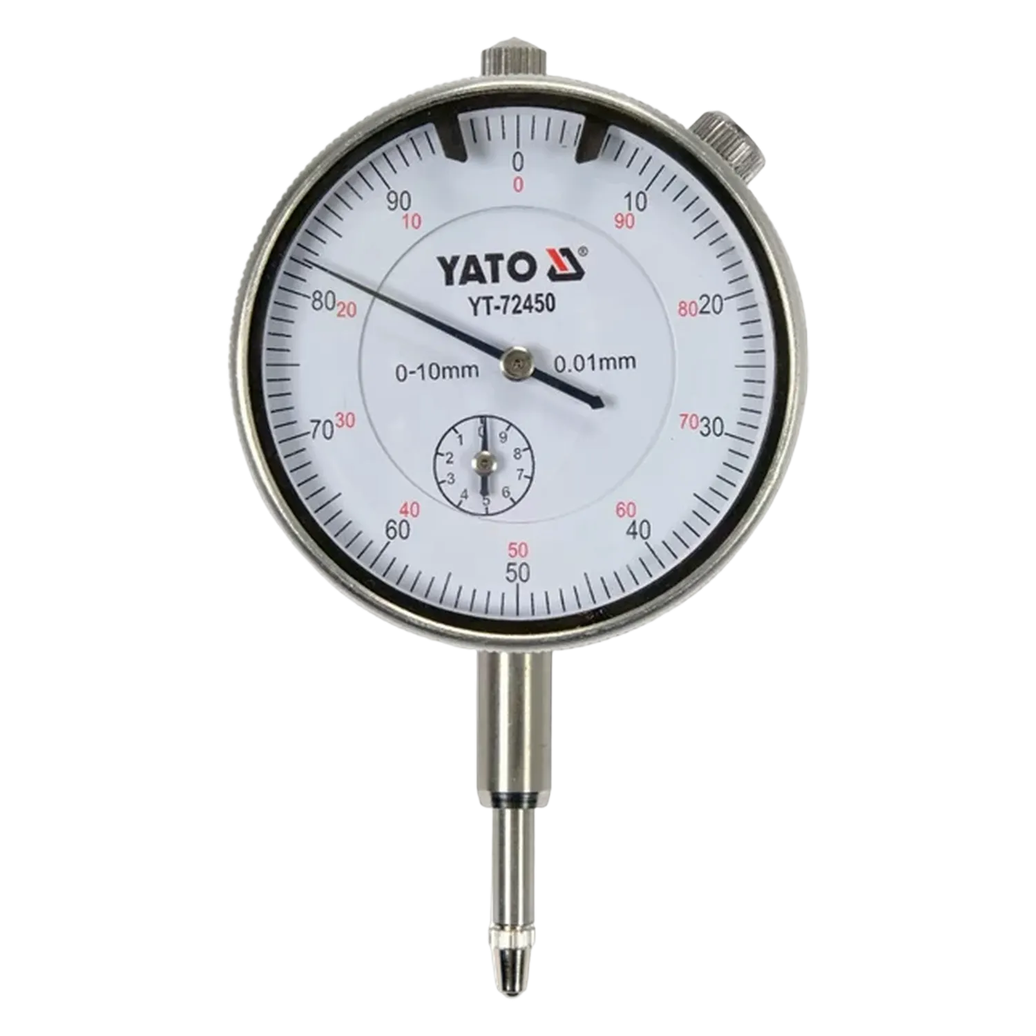 Messuhr 0-10mm Kontrollmessuhr für Magnet Messstativ Anzeige Einstellung Uhr