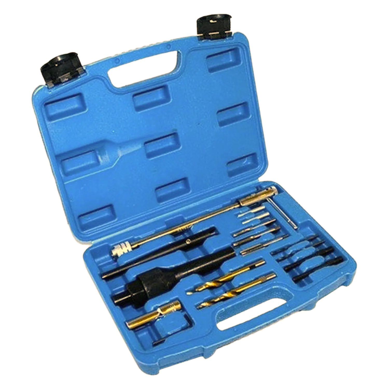 Glühkerzen Reparatur Set Ausbohrwerkzeug Gewindereparatur Glühstift M8 M10 1/4"