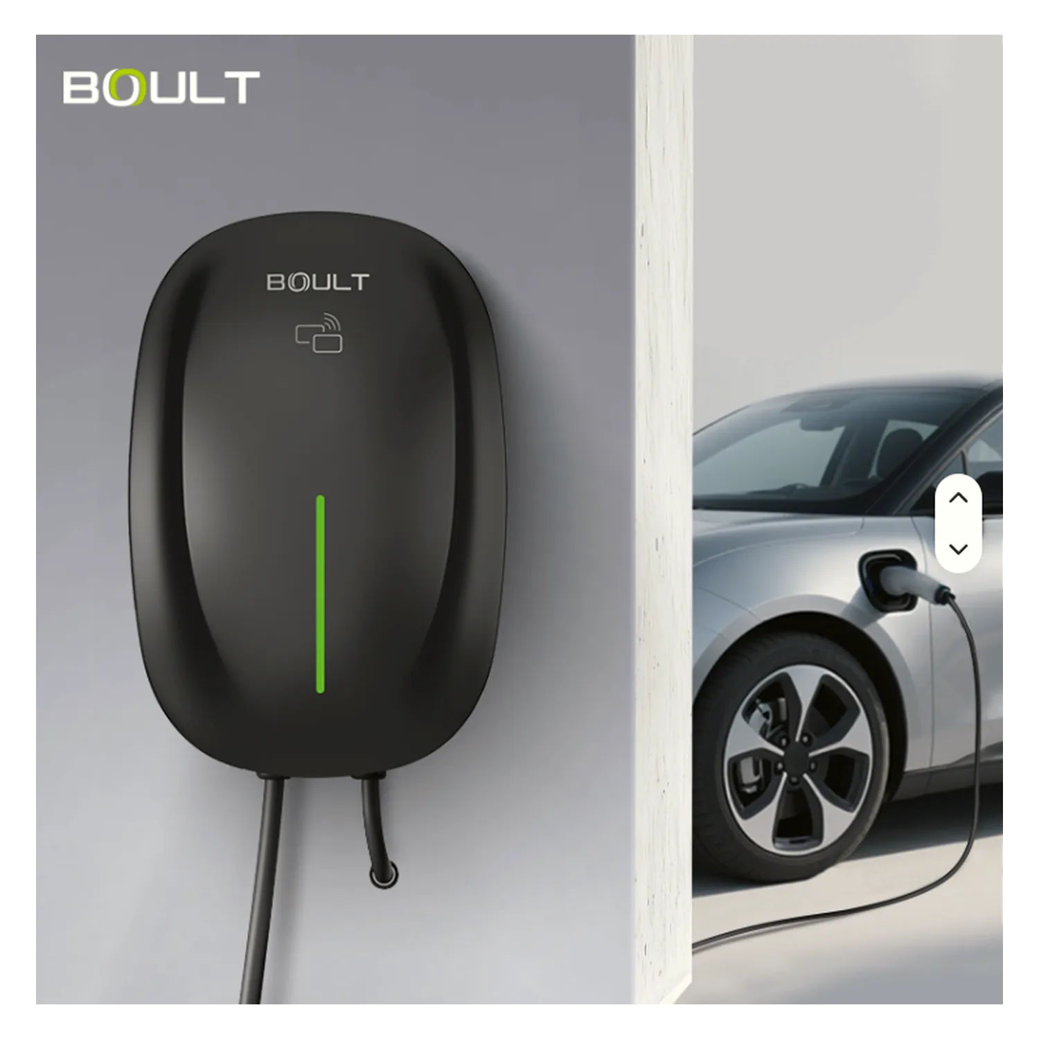Wallbox Typ2 Ladestation 16/32A 22KW Home Wandladegerät Elektroautos EV zu Hause