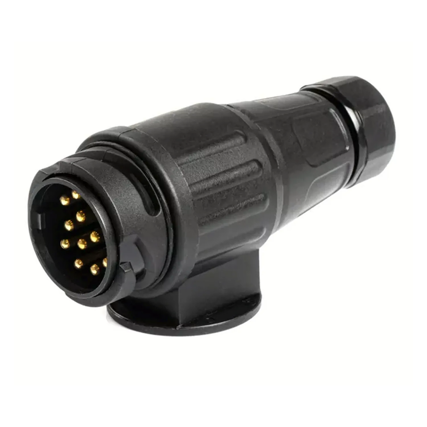 Amio 13-Poliger Anhänger ersatz Stecker 12V KFZ PKW Auto Wohnanhänger Trailer