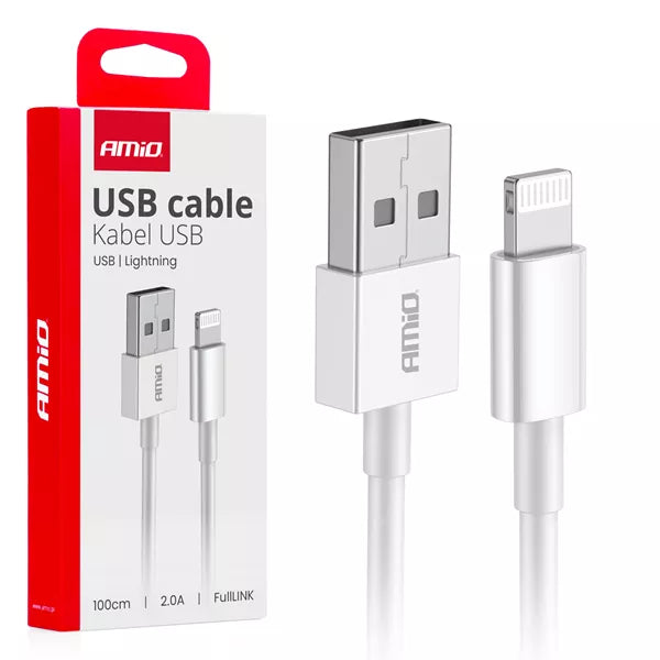 1m Lightning USB Ladekabel Schnellladekabel Datenkabel für Apple IPhone IPad
