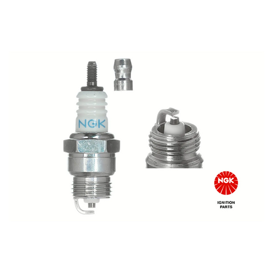 NGK 1270 BPMR6F Zündkerze M14x1,25 für Motorsägen Freischneider Rasentrimmer 2T