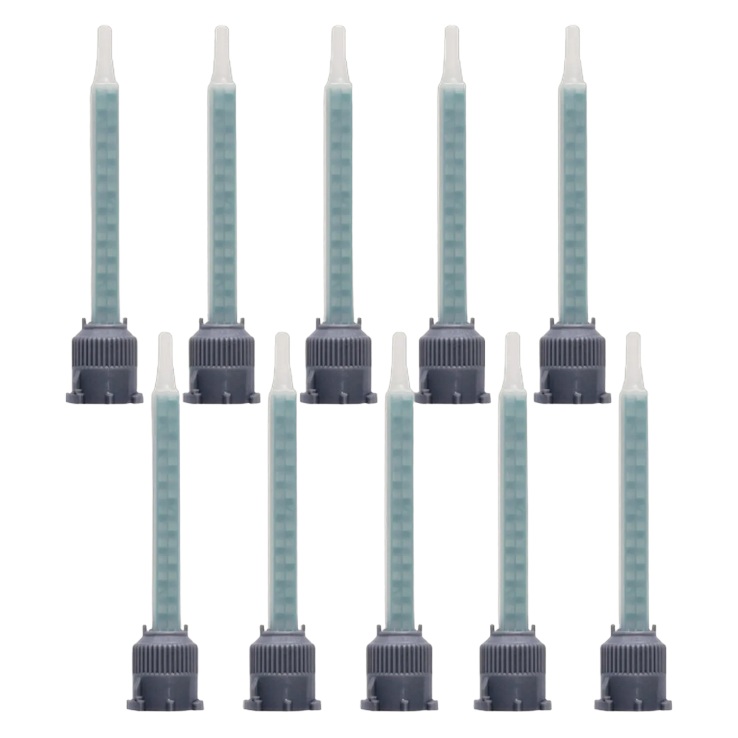 10x Petec Mischrohr Mischdüse für PlastBond Flüssigmetall Power BiBond POXY