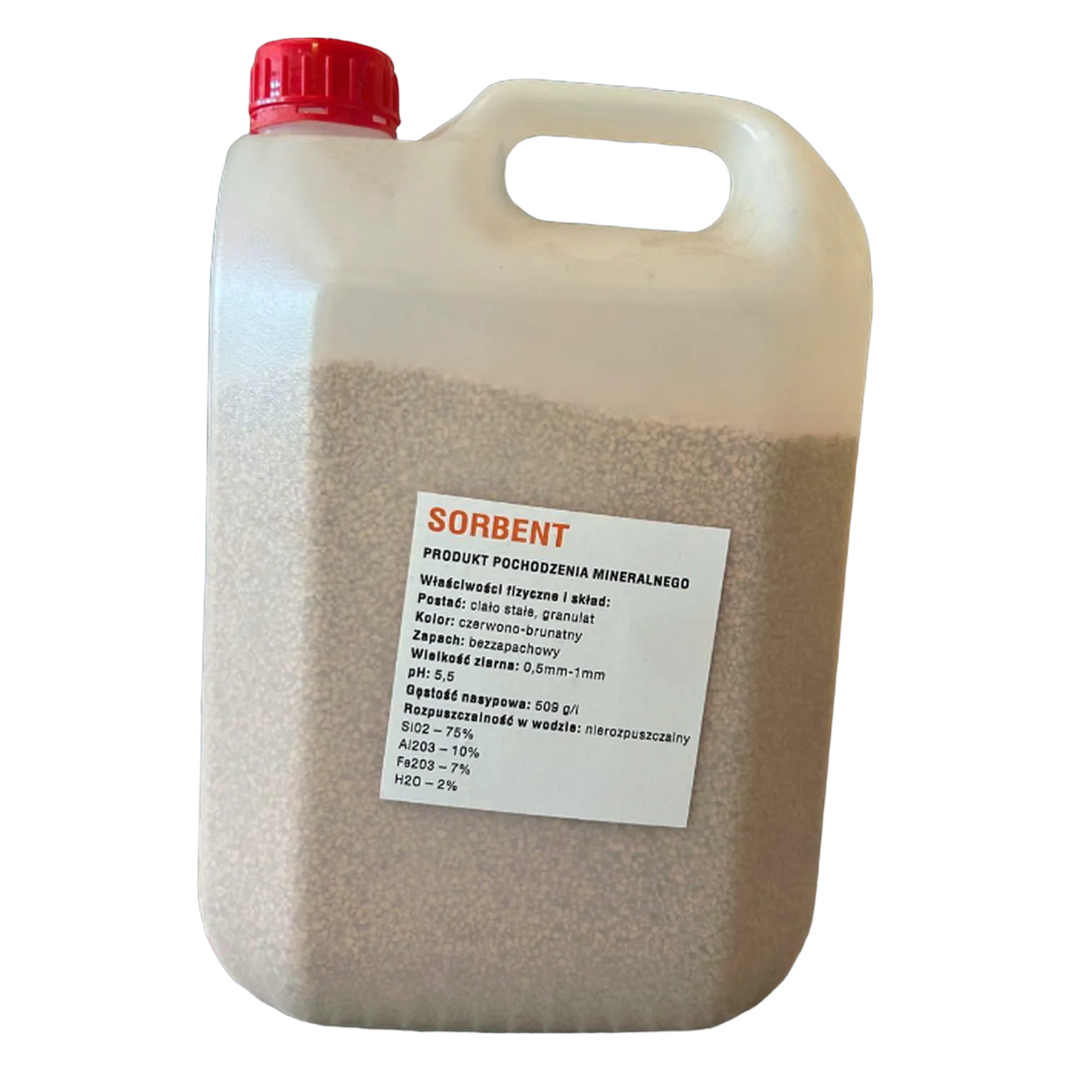 5L Sorbet Ölbindemittel Ölflecken saugt Flüssigkeiten Granulat grob absorbierend