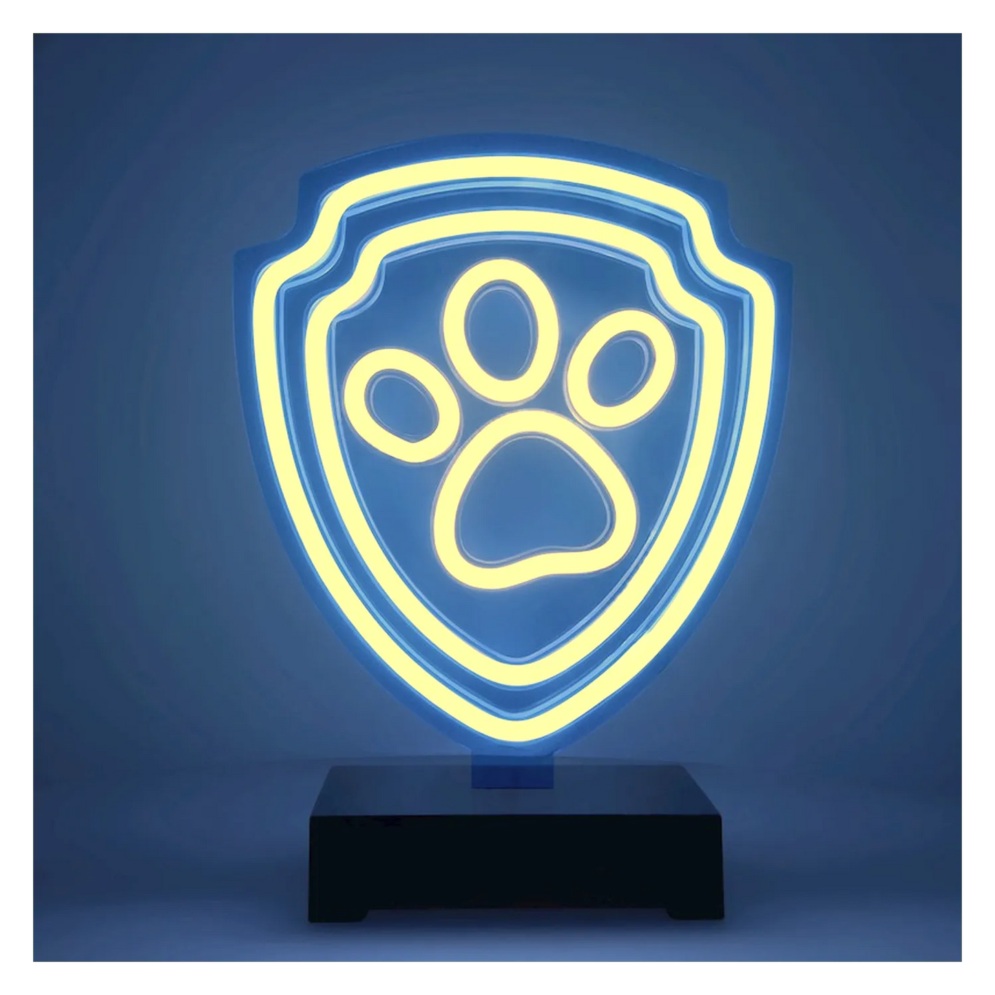 3D LED Neon PAW Patrol Schild Lampe Kinderzimmer Nachtlicht Chase Serie Wand