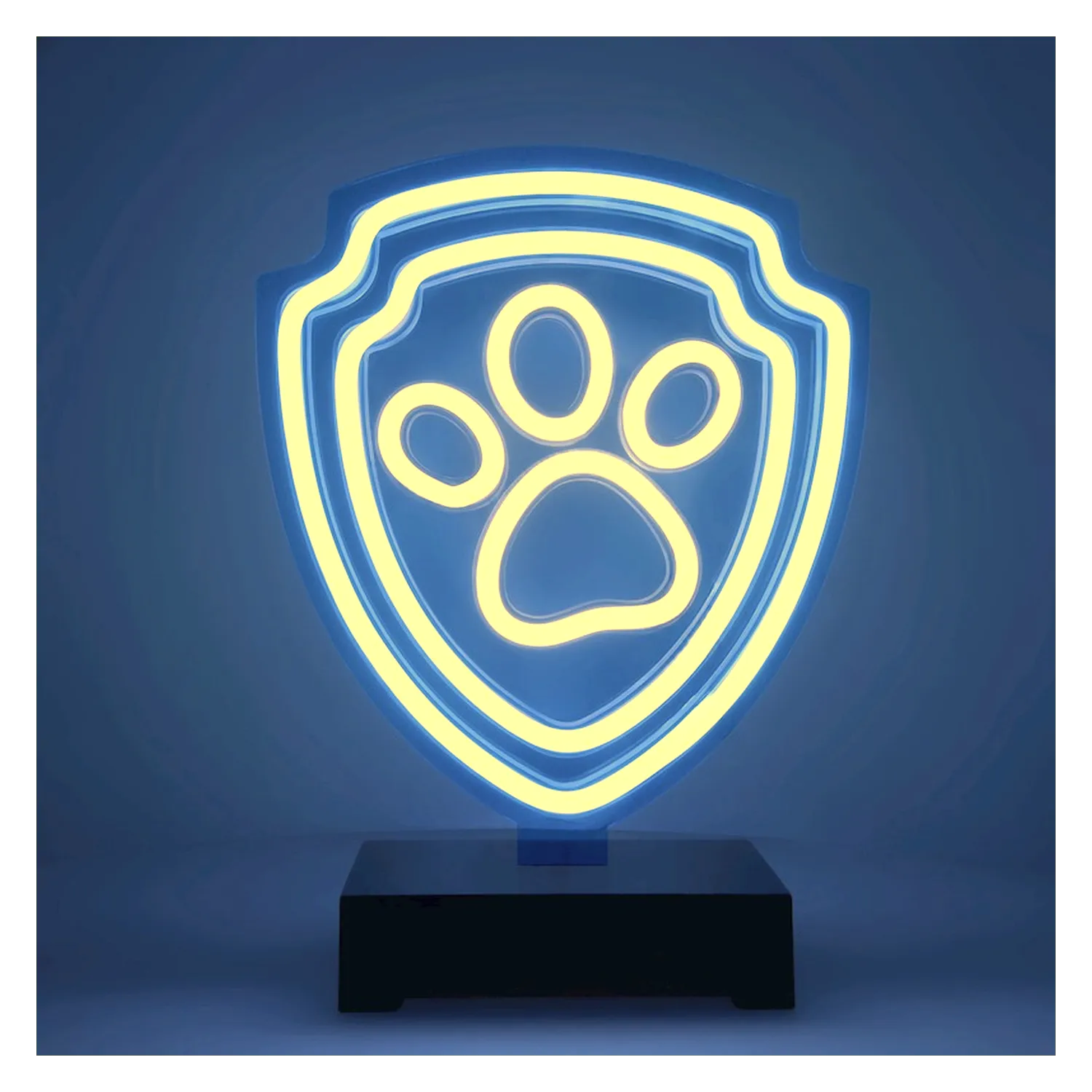 3D LED Neon PAW Patrol Schild Lampe Kinderzimmer Nachtlicht Chase Serie Wand