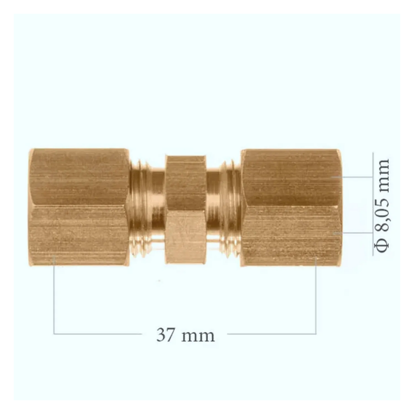 Reparatur Bremsleitungsverbinder Quick Brake WP einschraub 8mm ohne bördeln