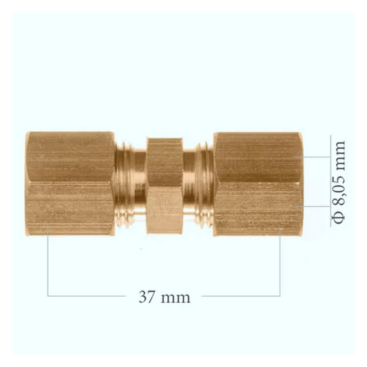Reparatur Bremsleitungsverbinder Quick Brake WP einschraub 8mm ohne bördeln
