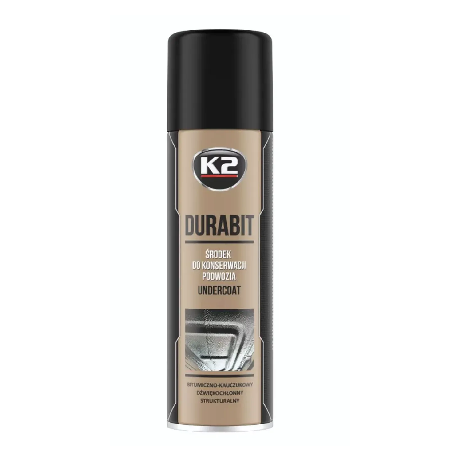 K2 Unterbodenschutz Spray Schwarz Steinschlagschutz Salz UBS Auto KFZ 500ml