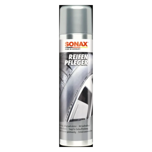 Sonax Reifenpflege Spray Reifenreiniger Gummi Pflege schmutzabweisend 400 ml