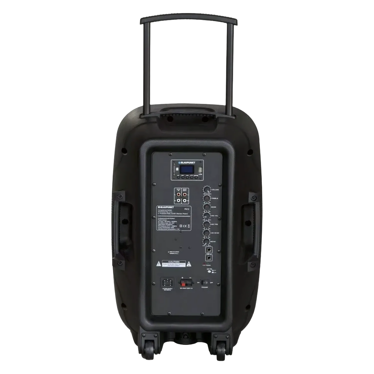 Blaupunkt Bluetooth Box Lautsprecher Wireless tragbar mit Griff AUX MP3 WMA FM