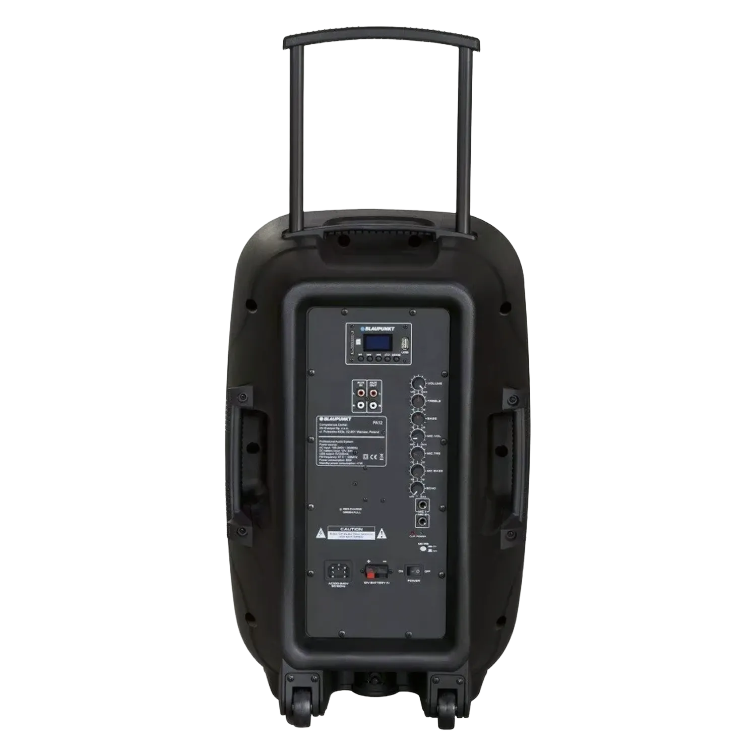 Blaupunkt Bluetooth Box Lautsprecher Wireless tragbar mit Griff AUX MP3 WMA FM