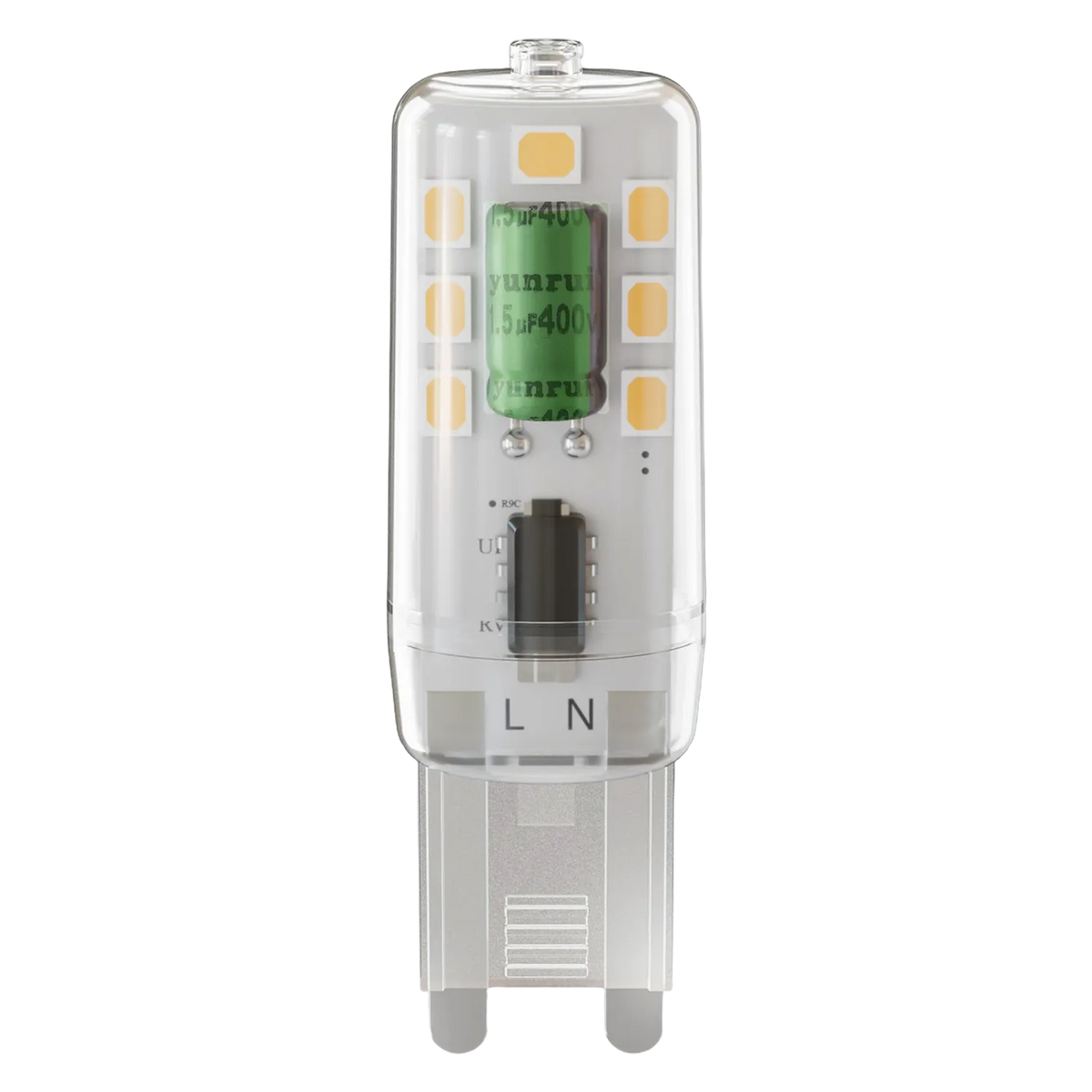 Forever Light LED-Lampe Glühbirne Sparlampe Beleuchtung G9 2,2 W 200 lm 6000 K